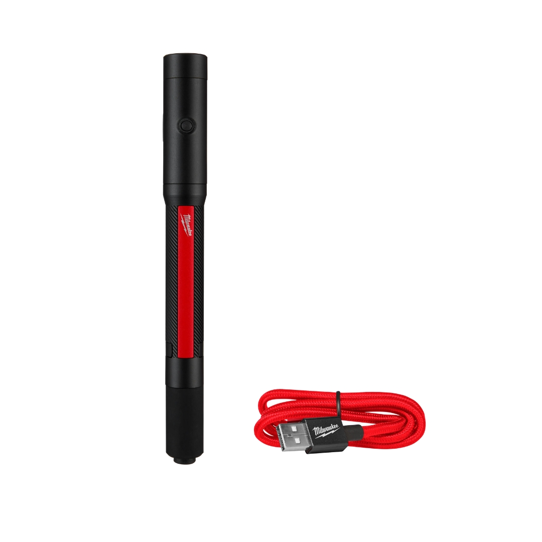 Linterna recargable de 250 lumenes con laser 2010R MILWAUKEE.