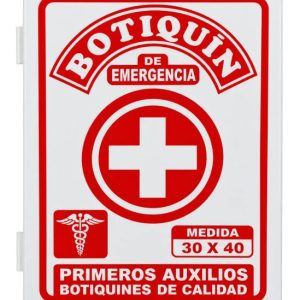 Botiquín De Emergencia Primeros Auxilios 30x40 Cm BT-00003