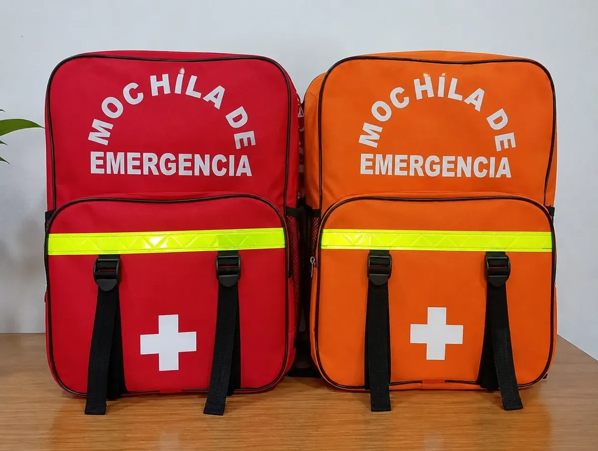 Mochila de emergencia Hero - Z02 naranja. - Imagen 5