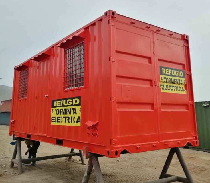 Contenedor módulo Refugio anti-tormenta
