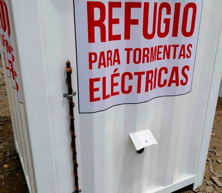 Contenedor módulo Refugio anti-tormenta - Imagen 3